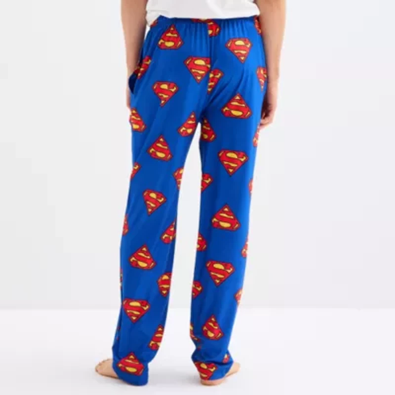 Mens Superman 1 Pair Pajama Pants