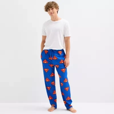 Mens Superman 1 Pair Pajama Pants