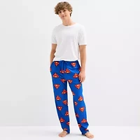 Mens Superman 1 Pair Pajama Pants