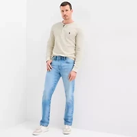 U.S. Polo Assn. Thermal Mens Long Sleeve Classic Fit Henley Shirt