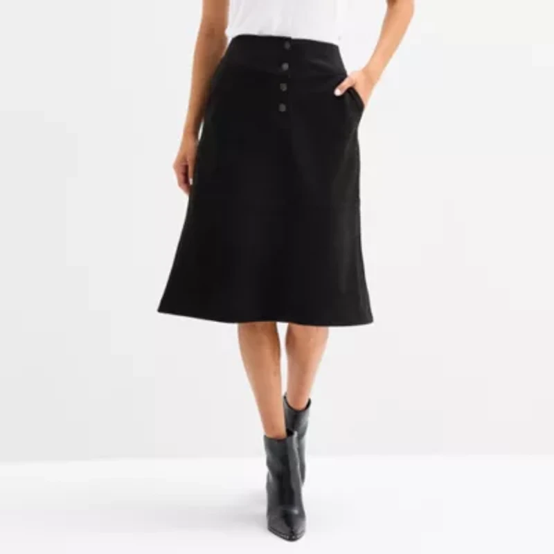 Frye and Co. Womens Midi Pencil Skirt