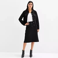 Frye and Co. Womens Midi Pencil Skirt