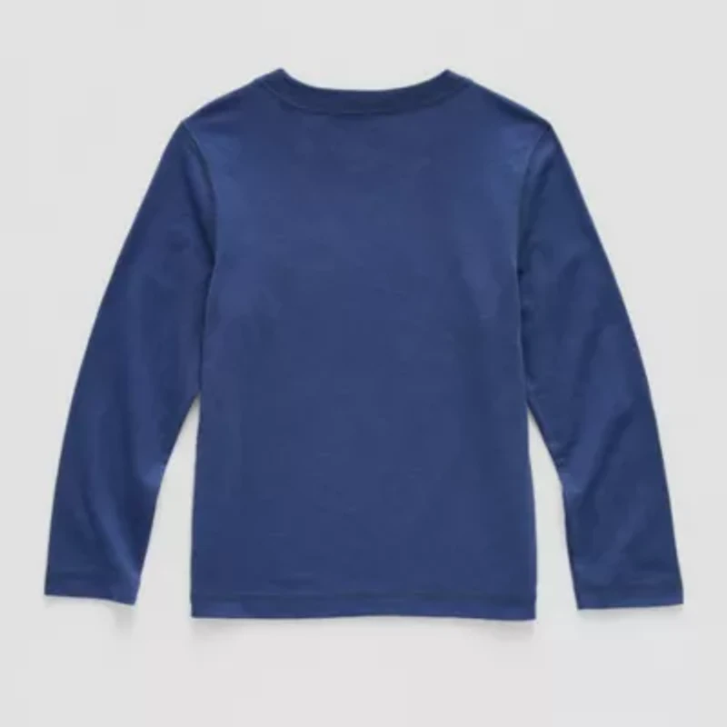 Okie Dokie Boys Round Neck Long Sleeve T-Shirt