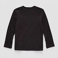 Okie Dokie Toddler Boys Round Neck Long Sleeve T-Shirt