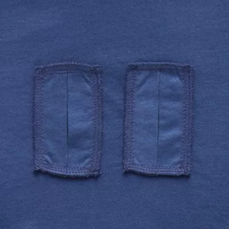 Okie Dokie Toddler Boys Hidden Access Opening Adaptive Crew Neck 3/4 Sleeve Bodysuit