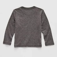 Okie Dokie Toddler Boys Crew Neck Long Sleeve T-Shirt