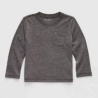 Okie Dokie Toddler Boys Crew Neck Long Sleeve T-Shirt