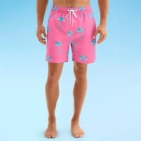 Burnside Mens Drawstring Waist Swim Shorts