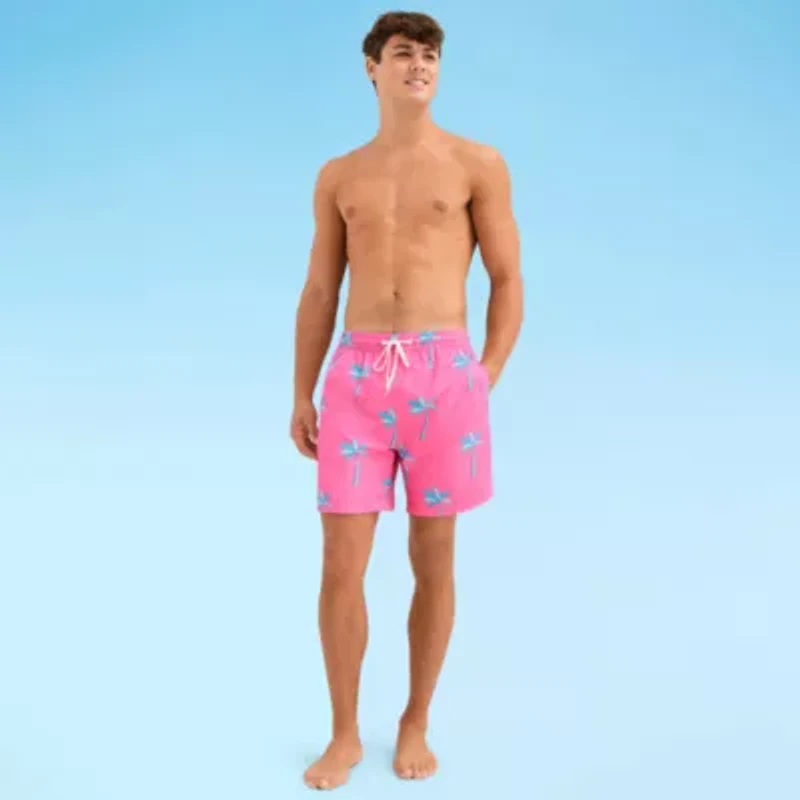 Burnside Mens Drawstring Waist Swim Shorts
