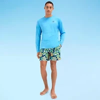 Burnside Mens Crew Neck Long Sleeve Quick Dry T-Shirt