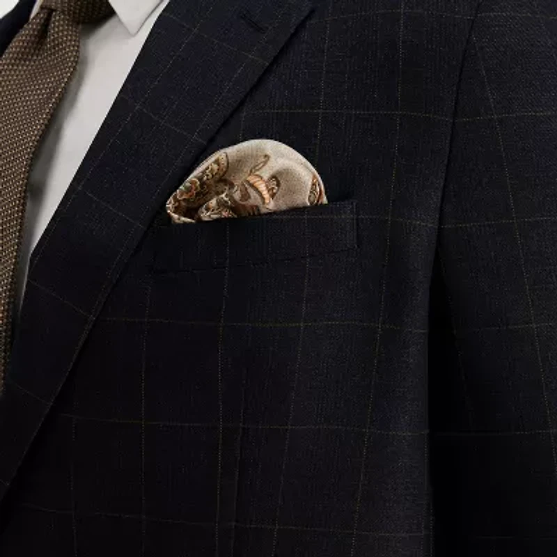 Haggar J.M. Haggar Mens Big and Tall Plaid Sport Coat