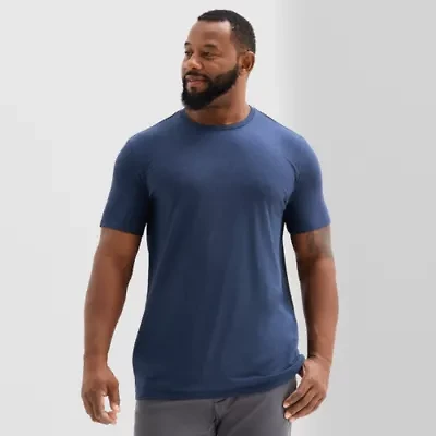 St. John's Bay Super Soft Mens Crew Neck Short Sleeve Big and Tall T-Shirt