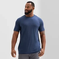 St. John's Bay Super Soft Mens Crew Neck Short Sleeve Big and Tall T-Shirt