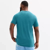 St. John's Bay Super Soft Mens Crew Neck Short Sleeve Big and Tall T-Shirt