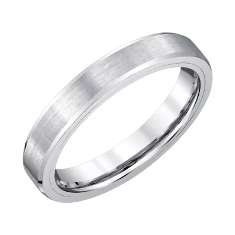 Mens 4MM Tungsten Wedding Band