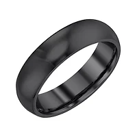 Mens 6MM Tungsten Wedding Band