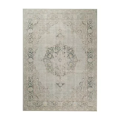 Amer Rugs Cienieka Hiromi Vintage Medallion Indoor Rectangular Accent Rug