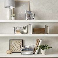 Enchante Metal Decorative Basket