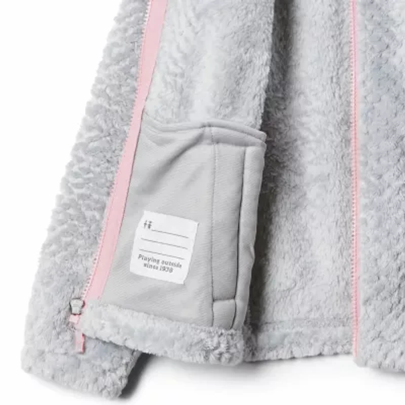 Columbia Fireside Little & Big Kid Girls Fleece Lightweight Jacket