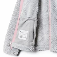 Columbia Fireside Little & Big Kid Girls Fleece Lightweight Jacket