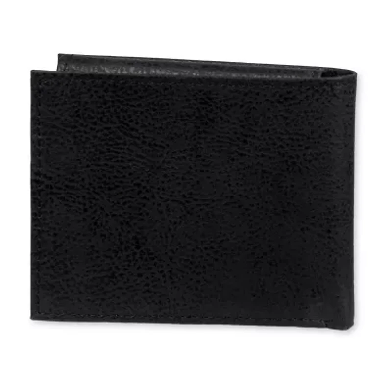 Levi's® Passcase With Embossed Logo Mens Slim Fold Wallet