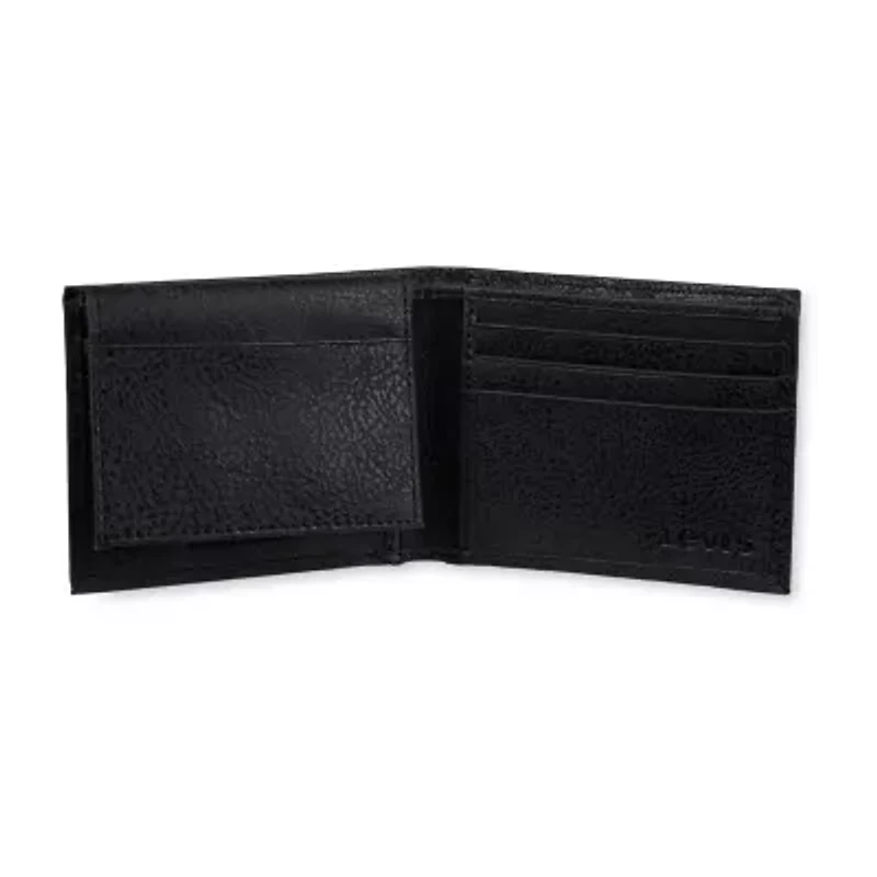 Levi's® Passcase With Embossed Logo Mens Slim Fold Wallet