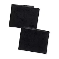 Levi's® Passcase With Embossed Logo Mens Slim Fold Wallet