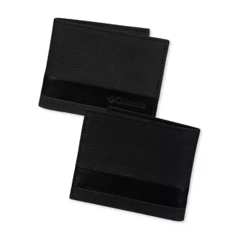 Columbia Rfid Extra Capcity Bifold Mens Traveler Wallet