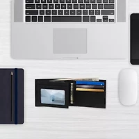 Columbia Rfid Extra Capcity Bifold Mens Traveler Wallet
