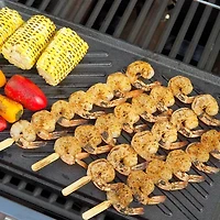 Cuisinart Outdoors Reversible Cast Iron Plate Grill Pans