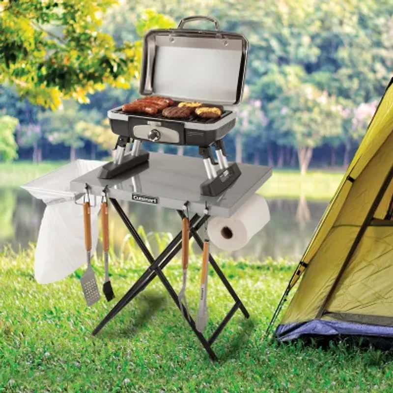 Cuisinart Outdoors Fold N' Go Prep Table Grill Sets
