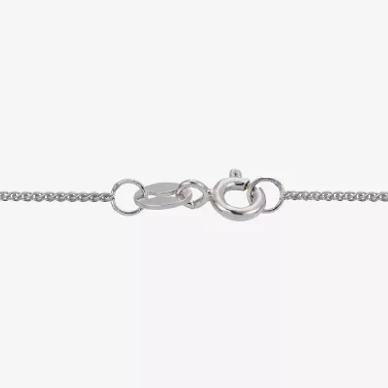 Womens White Cultured Freshwater Pearl 14K Two Tone Gold Over Silver 18 Inch Pendant Necklace