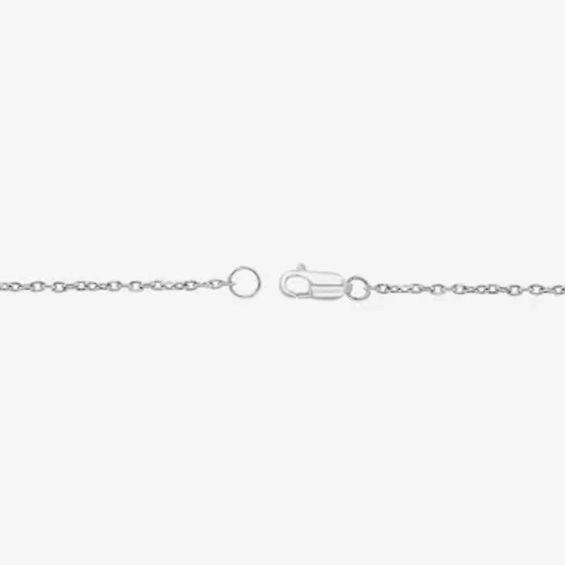 Effy  Womens Blue Sapphire Sterling Silver 16 Inch Tennis Necklace