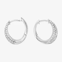 Effy  (G / Vs2-Si1) 1 CT. T.W. Lab Grown White Diamond Sterling Silver 76mm Stud Earrings