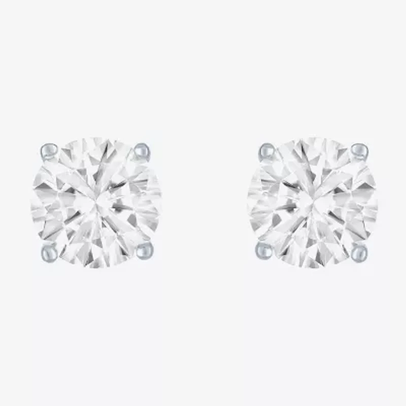 YES PLEASE! 2.5 CT.T.W. Lab-Created White Sapphire Stud Earrings in Sterling Silver