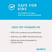 Carter's Toddler Unisex Rib Round Neck Long Sleeve 2-pc. Pajama Sets