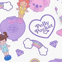 Polly Pocket Little Girls Round Neck Short Sleeve Regular Fit Graphic T-Shirt