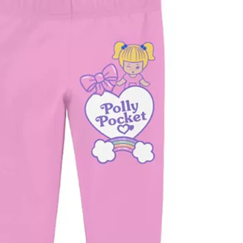 Little Girls 21" Skinny Full Length Leggings