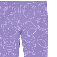 Little Girls Squishmallows 21" Skinny Full Length Leggings