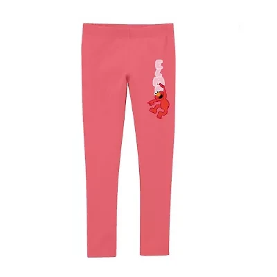 Elmo Little Girls 21" Skinny Full Length Leggings