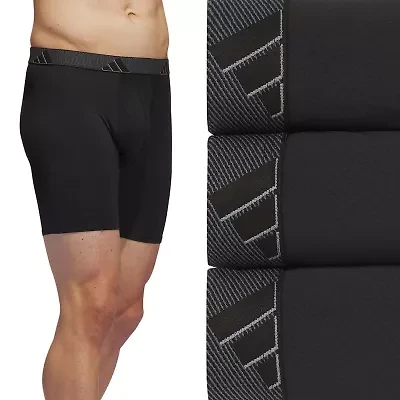 adidas Performance Microfiber Mens Big and Tall 3 Pack Boxer Briefs 5158597