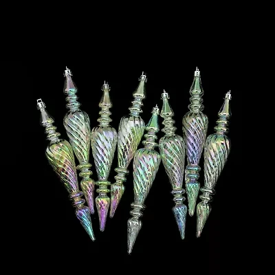 Northlight Spiral Shatterproof Finial Christmas Ornament