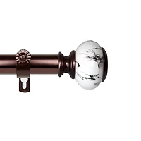 Rod Desyne Kelly 1 Adjustable Curtain