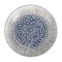 Porland Blue Iris Collection 2-pc. Porcelain Pasta Bowl