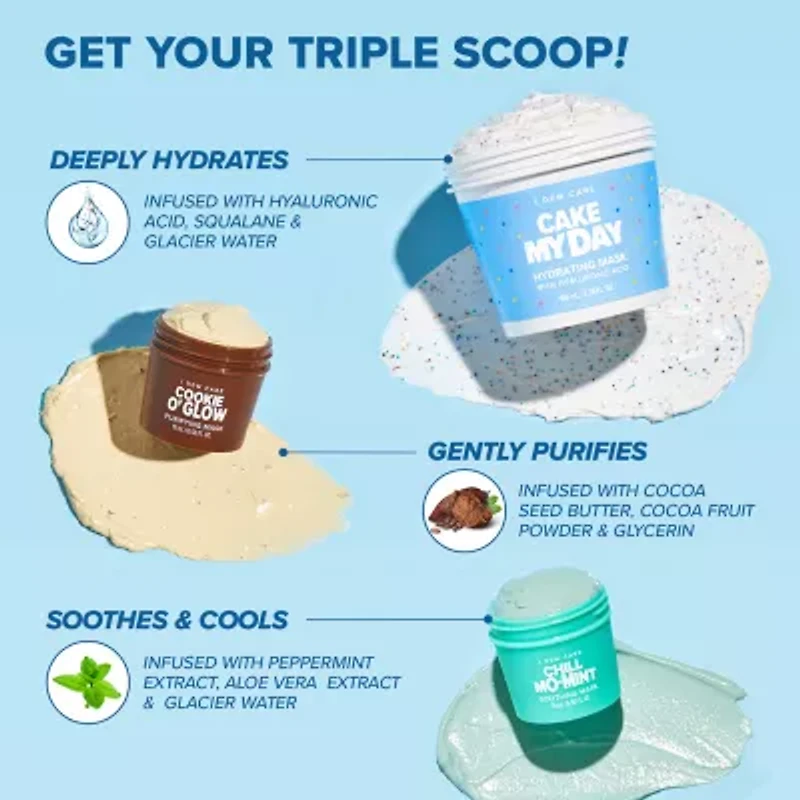 I Dew Care Sundae Scoop Face Mask Gift Set