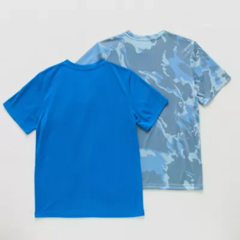 Xersion Performance Little & Big Kid Boys Crew Neck Short Sleeve Regular Fit 2-pc. Graphic T-Shirt