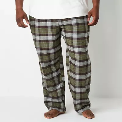 St. John's Bay Mens Big Flannel Pajama Pants