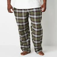 St. John's Bay Mens Big Flannel Pajama Pants