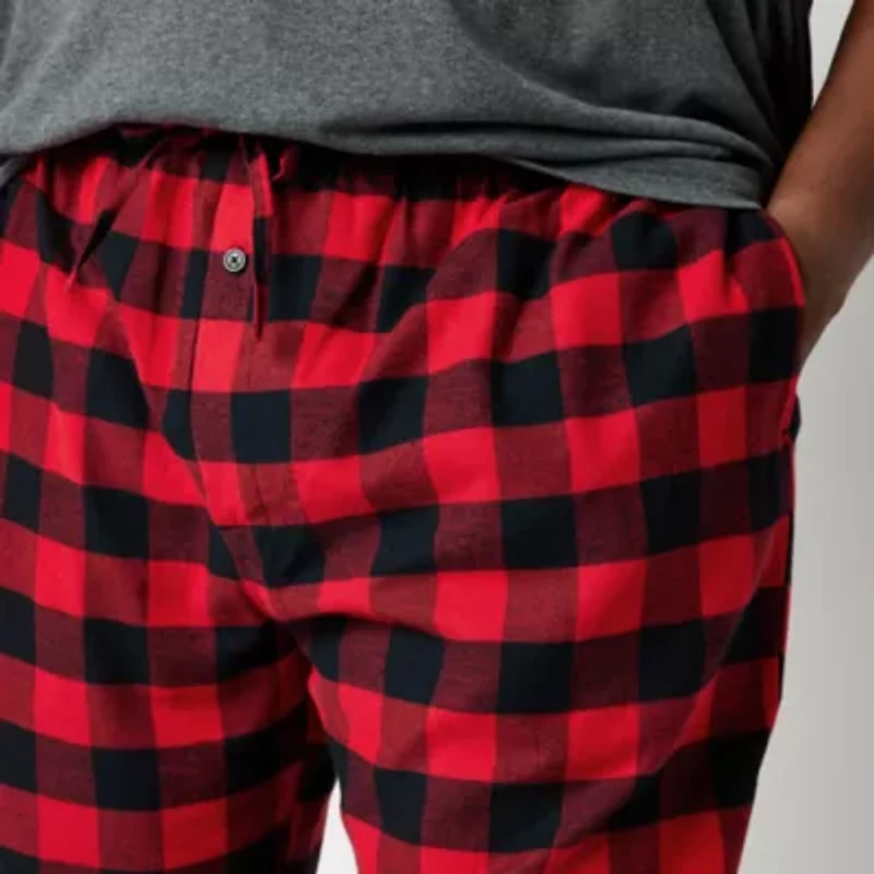 St. John's Bay Mens Flannel Big Pajama Pants