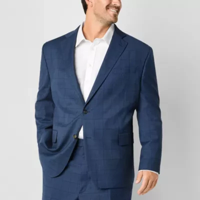 Stafford Coolmax Mens Stretch Fabric Classic Fit Big and Tall Suit Jacket